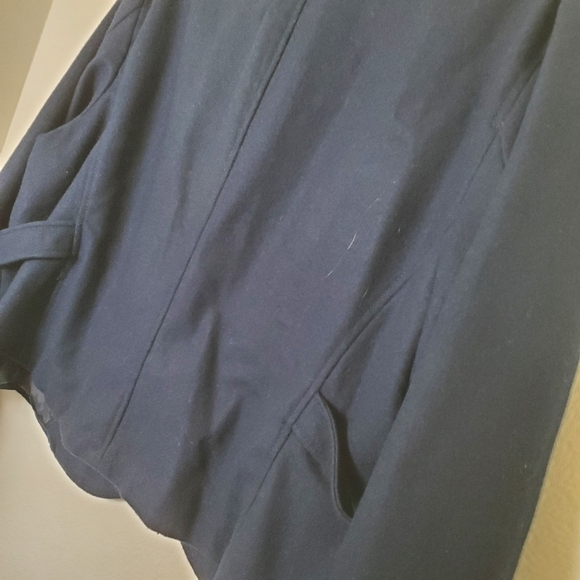 Old Navy Women's Blue Wool Blend Jacket Short Coat Size XXL - Picture 9 of 13